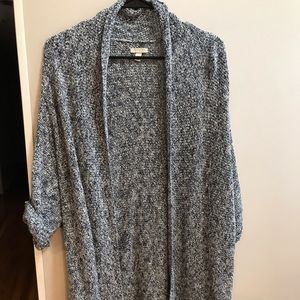 Sonoma blue and white sweater